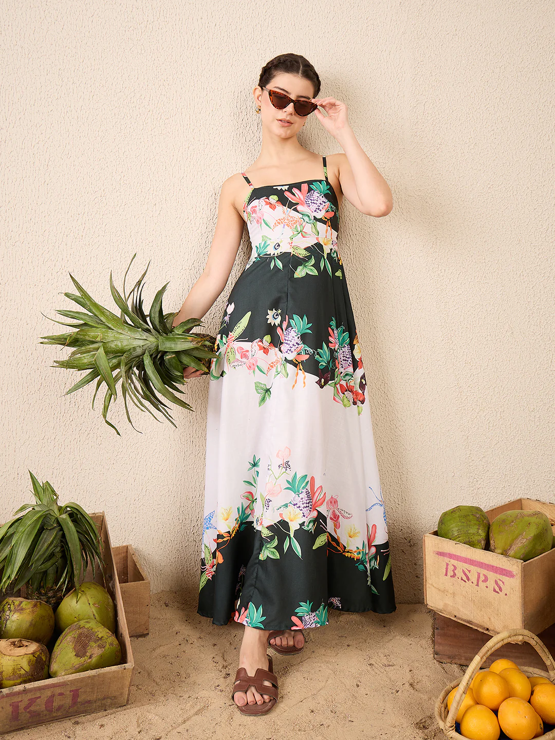 Wrap Midi Dress