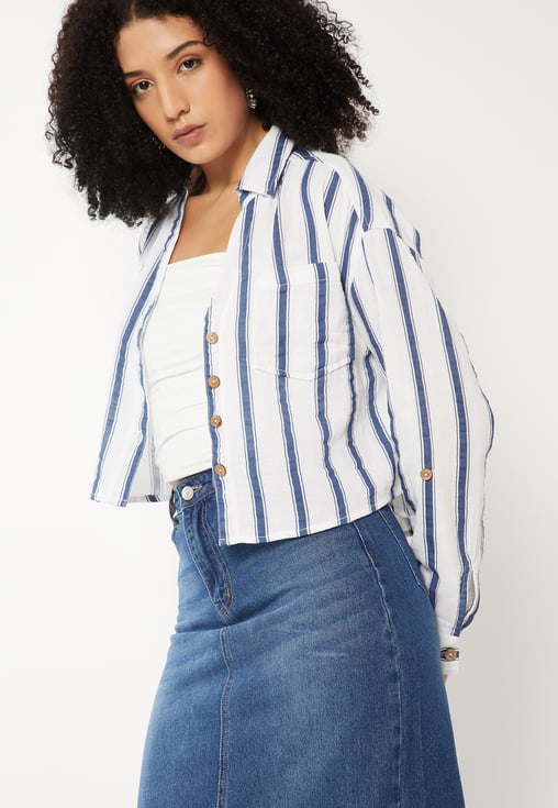 Sheer Chiffon Shirt