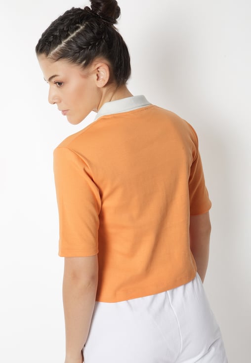 Ruffled Hem Top